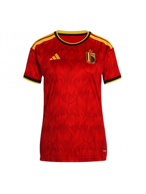 Belgien Heimtrikot für Frauen WM 2026 Kurzarm Belgien Heimtrikot für Frauen WM 2026 Kurzarm